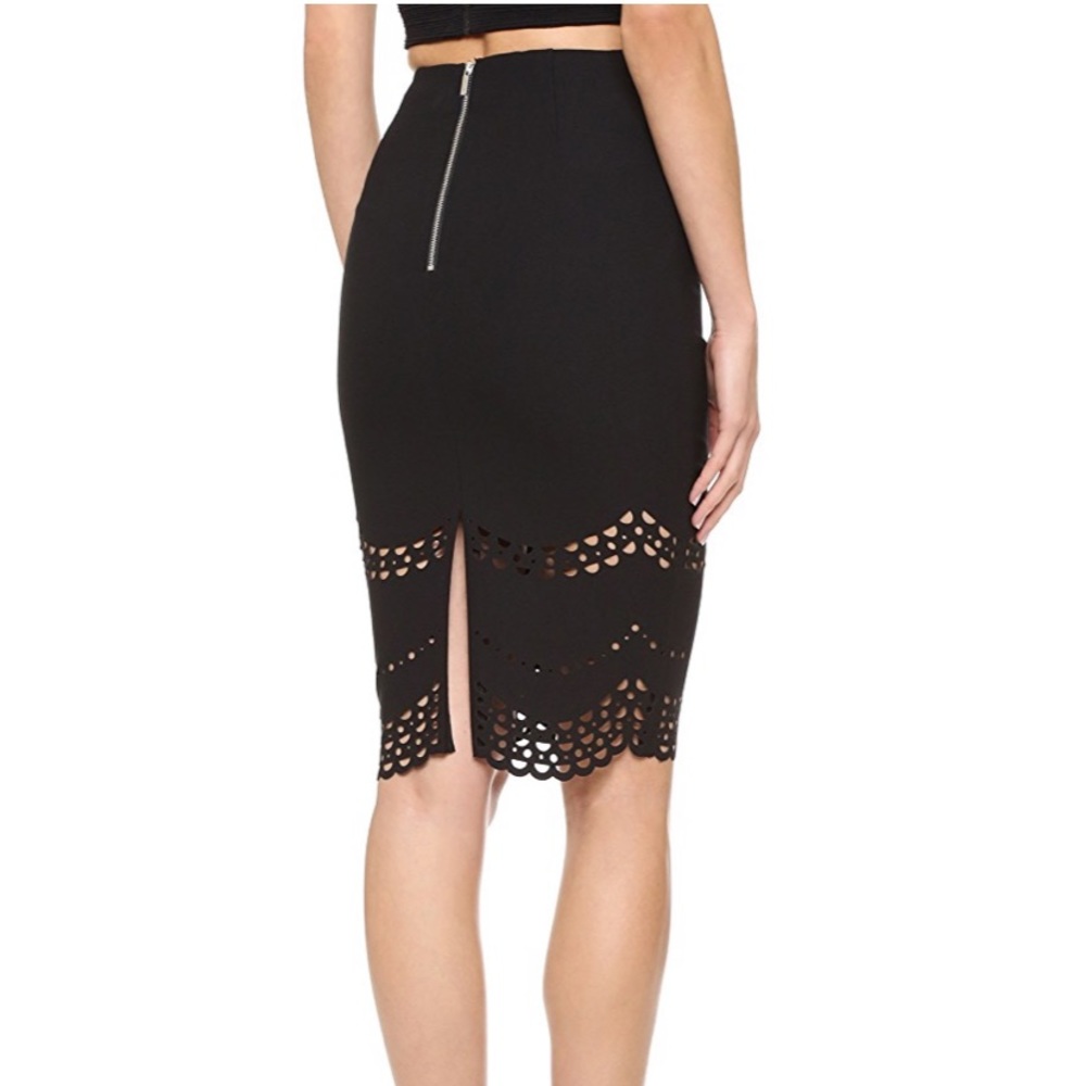 Elizabeth and James Audrey Point Laser Cut Skirt - Picture 2 of 8